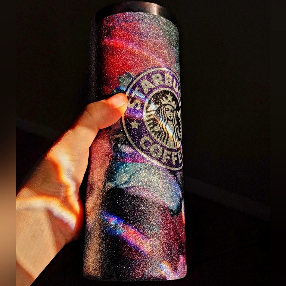 Starbucks glitter tumbler